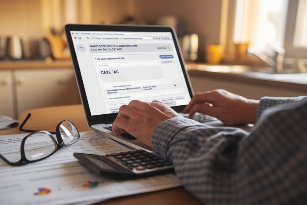 Un retraité remplit sa déclaration et repère la case 7AC